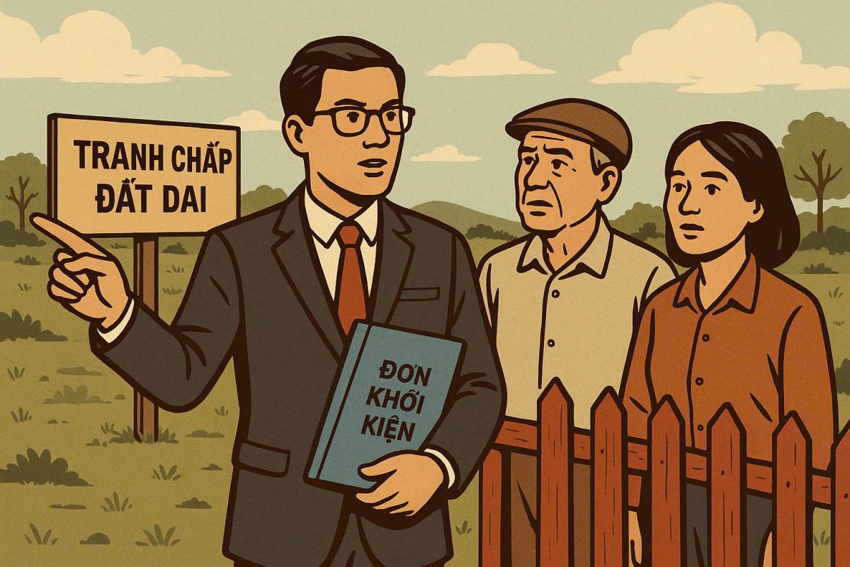 Khởi kiện tranh chấp đất đai cùng Luật sư Khởi kiện tranh chấp đất đai cùng Luật sư